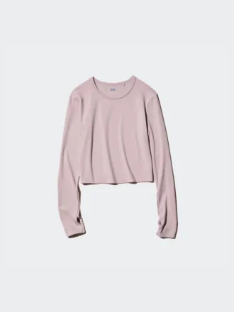 Camiseta corta Ultra Stretch AIRism para mujer | Camiseta de manga larga
