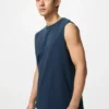 Camiseta de algodón AIRism para hombre | Sin mangas