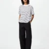 Camiseta de algodón AIRism para mujer | A rayas Camiseta de algodón AIRism para mujer | A rayas