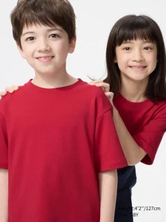 Camiseta de algodón AIRism para niños Camiseta de algodón AIRism para niños