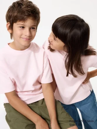 Camiseta de algodón AIRism para niños Camiseta de algodón AIRism para niños