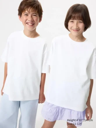 Camiseta de algodón AIRism para niños