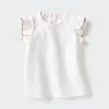 Camiseta de algodón Baby AIRism | Con volantes Camiseta de algodón Baby AIRism | Con volantes