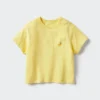 Camiseta de algodón Baby Baby AIRism | Parche Camiseta de algodón Baby Baby AIRism | Parche
