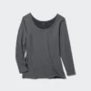 Camiseta de algodón HEATTECH para mujer | Extra cálida | Cuello redondo Camiseta de algodón HEATTECH para mujer | Extra cálida | Cuello redondo