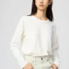 Camiseta de algodón Supima Cotton para mujer | Camiseta de manga larga
