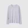 Camiseta de algodón Supima Cotton para mujer | Camiseta de manga larga