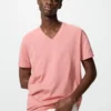Camiseta de cuello en V Dry para hombre Camiseta de cuello en V Dry para hombre