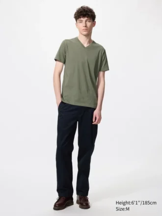 Camiseta de cuello en V Dry para hombre