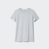 Camiseta de cuello redondo AIRism para hombre Camiseta de cuello redondo AIRism para hombre