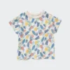 Camiseta de cuello redondo Baby Dry de mangas cortas Camiseta de cuello redondo Baby Dry de mangas cortas