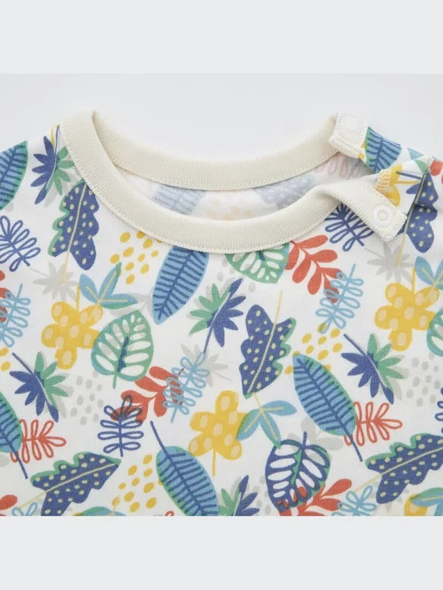 Camiseta de cuello redondo Baby Dry de mangas cortas Camiseta de cuello redondo Baby Dry de mangas cortas