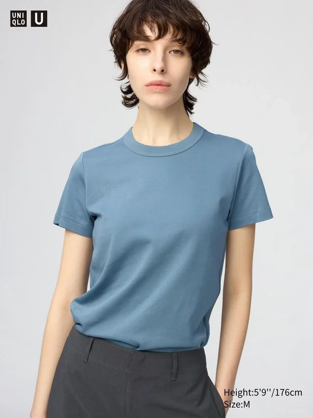 Camiseta de cuello redondo para mujer Camiseta de cuello redondo para mujer