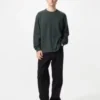 Camiseta de felpa de punto suave para hombre Camiseta de felpa de punto suave para hombre