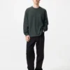 Camiseta de felpa de punto suave para hombre Camiseta de felpa de punto suave para hombre
