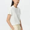 Camiseta de lino para mujer Camiseta de lino para mujer