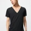 Camiseta de malla antiolor AIRism para hombre | Cuello en V Camiseta de malla antiolor AIRism para hombre | Cuello en V