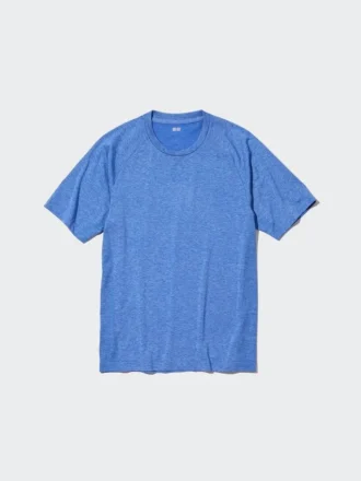 Camiseta de manga corta con cuello redondo DRY-EX para hombre Camiseta de manga corta con cuello redondo DRY-EX para hombre