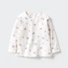 Camiseta de manga larga para bebé | Con volantes | Estampada Camiseta de manga larga para bebé | Con volantes | Estampada