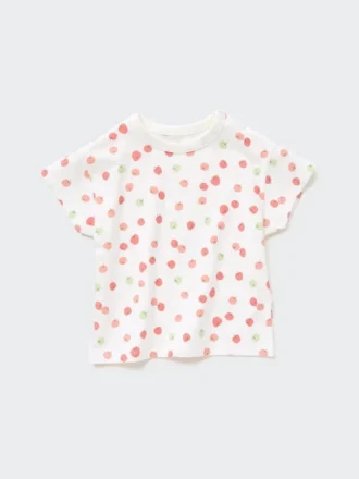 Camiseta de mangas cortas con cuello redondo Baby Dry Camiseta de mangas cortas con cuello redondo Baby Dry