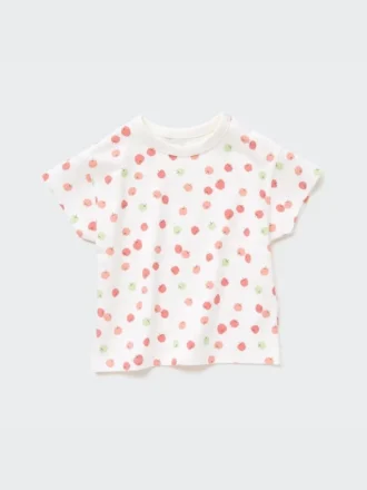 Camiseta de mangas cortas con cuello redondo Baby Dry Camiseta de mangas cortas con cuello redondo Baby Dry