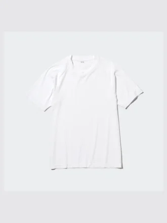 Camiseta de mangas cortas con cuello redondo DRY-EX para hombre (estampada)