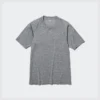 Camiseta de mangas cortas con cuello redondo DRY-EX para hombre (estampada) Camiseta de mangas cortas con cuello redondo DRY-EX para hombre (estampada)