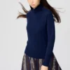 Camiseta de mezcla de cachemira HEATTECH para mujer | Extra cálida | Jerséis de cuello vuelto Camiseta de mezcla de cachemira HEATTECH para mujer | Extra cálida | Jerséis de cuello vuelto