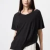 Camiseta de mujer AIRism con cuello en V holgada | 2 Way Camiseta de mujer AIRism con cuello en V holgada | 2 Way