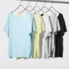 Camiseta de mujer AIRism con cuello en V holgada | 2 Way Camiseta de mujer AIRism con cuello en V holgada | 2 Way