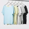 Camiseta de mujer AIRism con cuello en V holgada | 2 Way Camiseta de mujer AIRism con cuello en V holgada | 2 Way