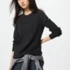 Camiseta de mujer con tejido de gofre Camiseta de mujer con tejido de gofre