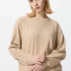Camiseta de mujer de felpa de punto suave | Camiseta de manga larga