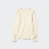 Camiseta de mujer de punto elástico suave | Camiseta de manga larga Camiseta de mujer de punto elástico suave | Camiseta de manga larga