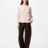 Camiseta de mujer tipo waffle Camiseta de mujer tipo waffle
