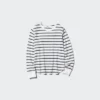 Camiseta de mujer tipo waffle | A rayas