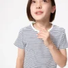 Camiseta de niño con canalé | A rayas Camiseta de niño con canalé | A rayas