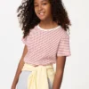 Camiseta de niño con canalé | A rayas Camiseta de niño con canalé | A rayas
