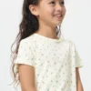 Camiseta de niño con canalé | Flor Camiseta de niño con canalé | Flor