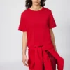 Camiseta de punto holgada para mujer Camiseta de punto holgada para mujer