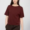 Camiseta de punto holgada para mujer Camiseta de punto holgada para mujer
