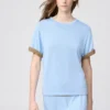 Camiseta de punto holgada para mujer Camiseta de punto holgada para mujer
