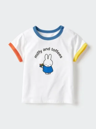 Camiseta gráfica Baby Baby de la colección de libros ilustrados UT | Miffy Camiseta gráfica Baby Baby de la colección de libros ilustrados UT | Miffy