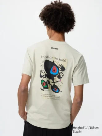 Camiseta gráfica de la colección de arte de carteles del MoMA para hombre