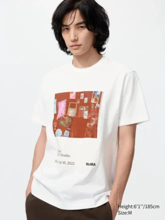 Camiseta gráfica de la colección de arte de carteles del MoMA para hombre