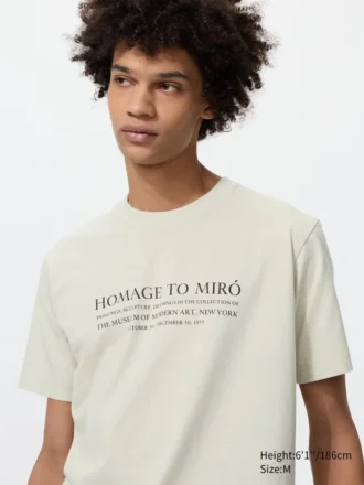 Camiseta gráfica de la colección de arte de carteles del MoMA para hombre