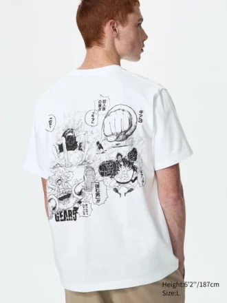 Camiseta gráfica de manga para hombre Ut Shueisha 100Th UT | One Piece