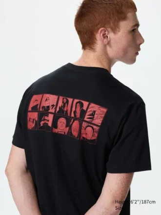 Camiseta gráfica Manga Ut Shueisha 100Th UT para hombre | Naruto