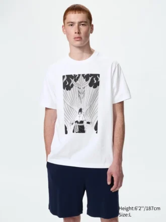 Camiseta gráfica Manga Ut Shueisha 100Th UT para hombre | Naruto