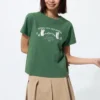 Camiseta gráfica Mofusand Ut para mujer Camiseta gráfica Mofusand Ut para mujer
